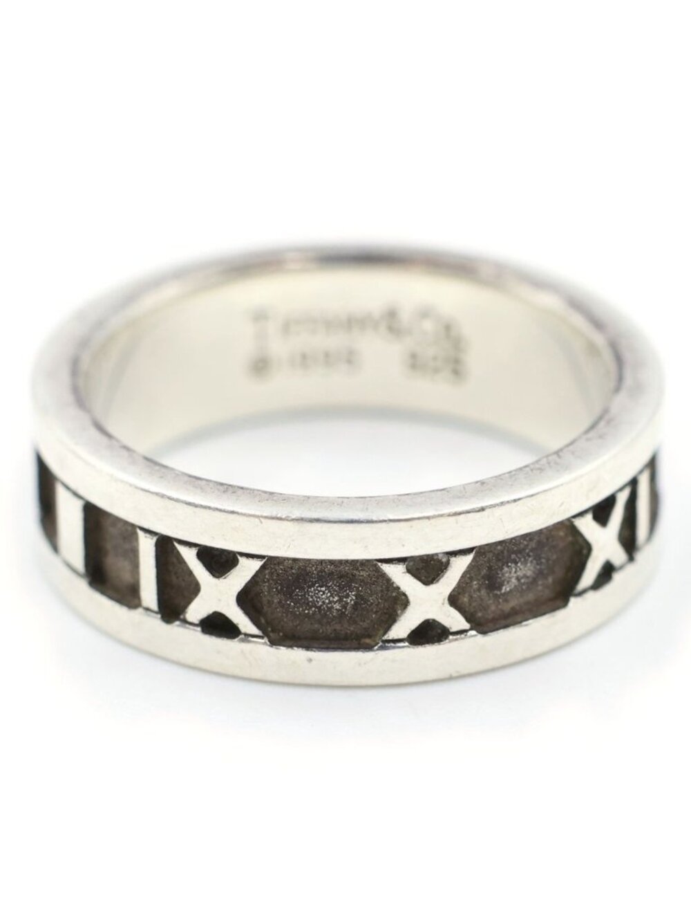 Tiffany & Co Atlas Ring Silver